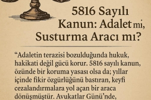 5 Nisan Dünya Avukatlar Günü Münasebetiyle